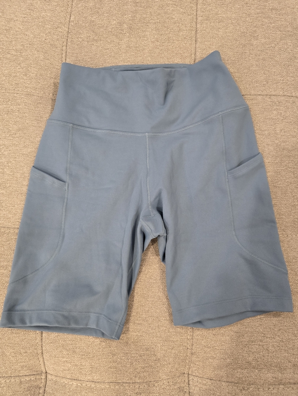Nike High-Waist Blue Women’s Pocket Biker Shorts